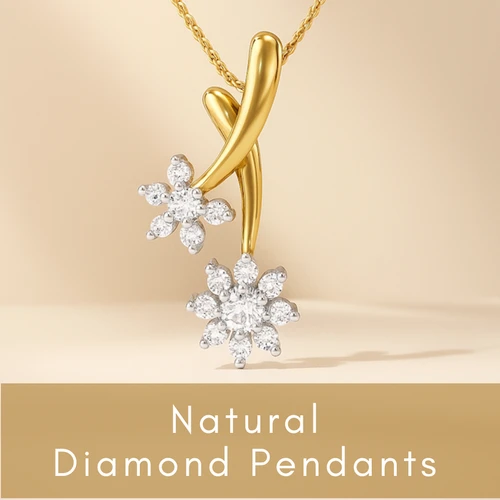 Natural Diamond Pendants