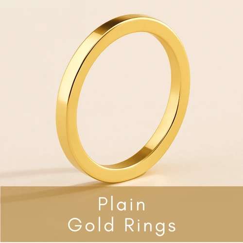 Plain Gold Rings