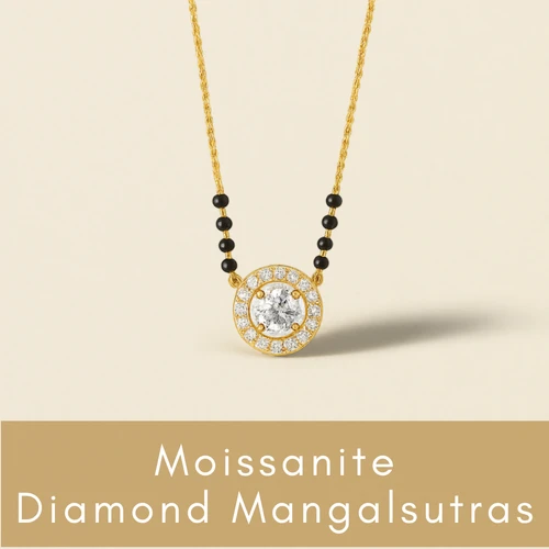 Moissanite Diamond Mangalsutras